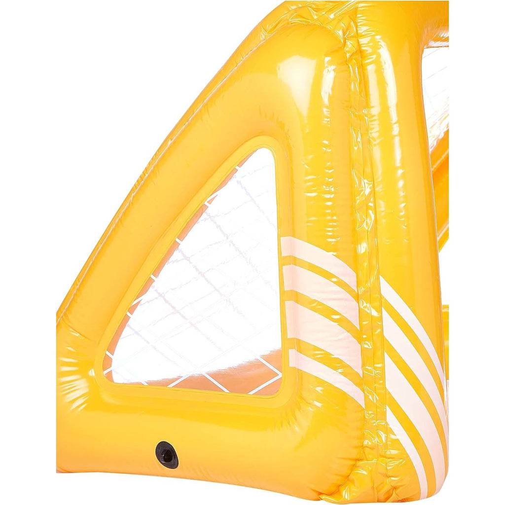 Jeu de water polo gonflable orange