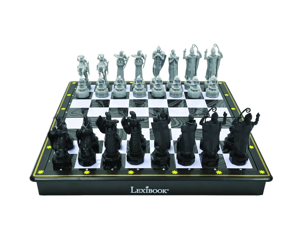 Jeu d'échecs Harry Potter magnétique pliable noir