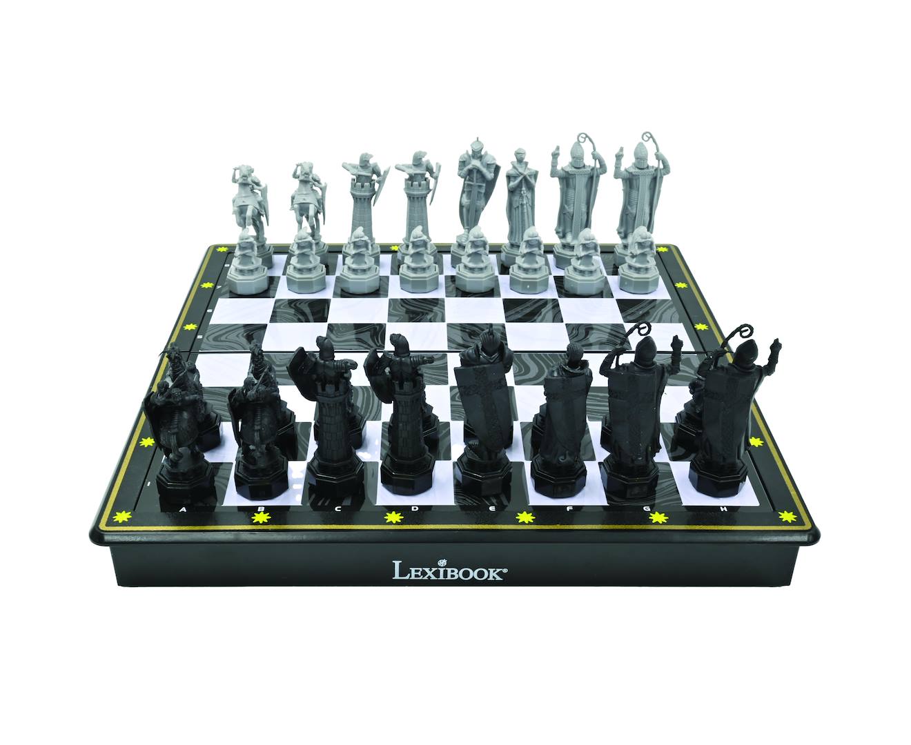 Jeu d'échecs Harry Potter magnétique pliable noir