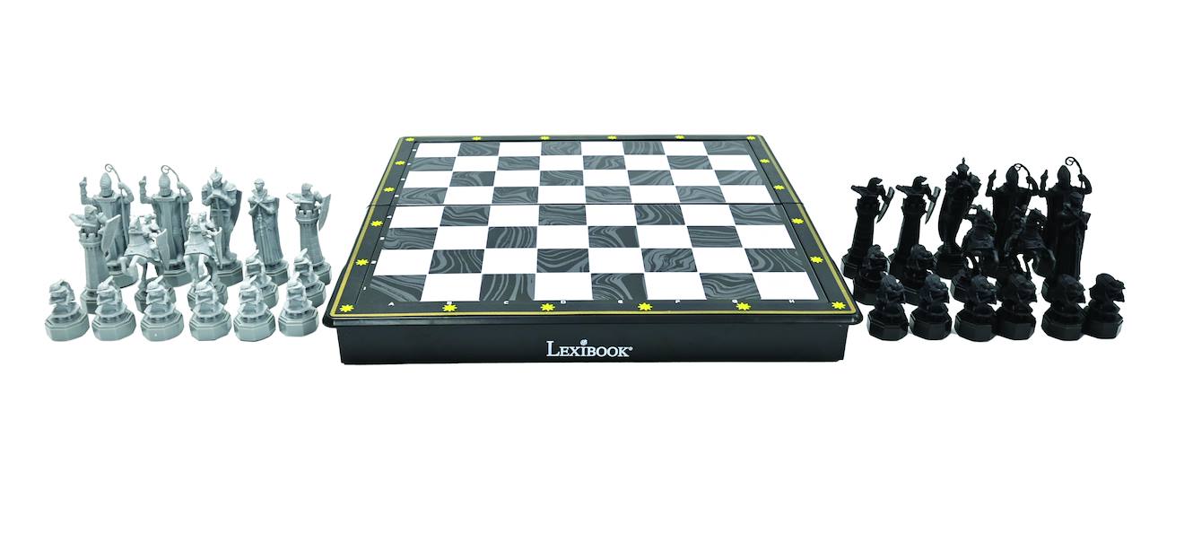 Jeu d'échecs Harry Potter magnétique pliable noir