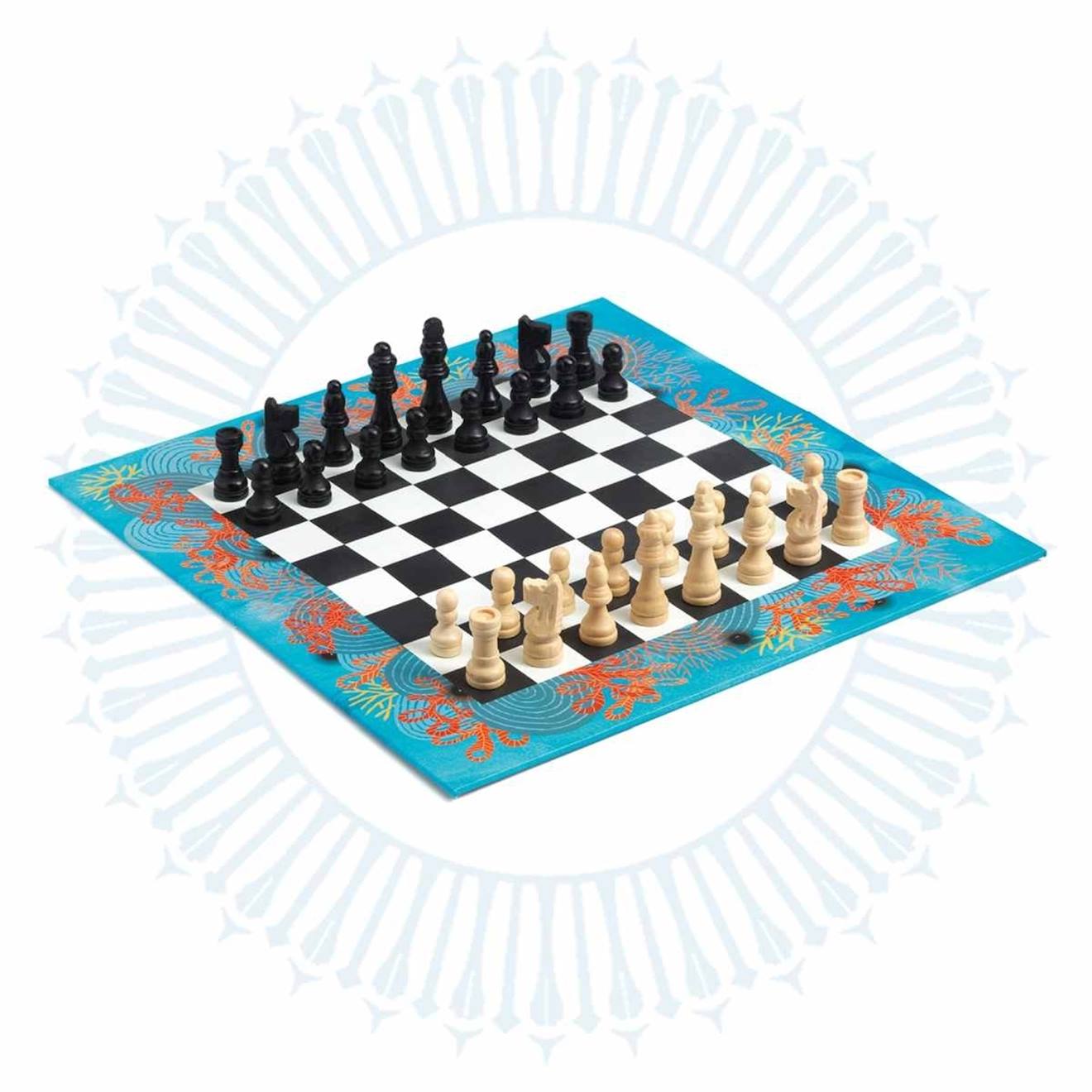 Jeu d'échecs multicolore