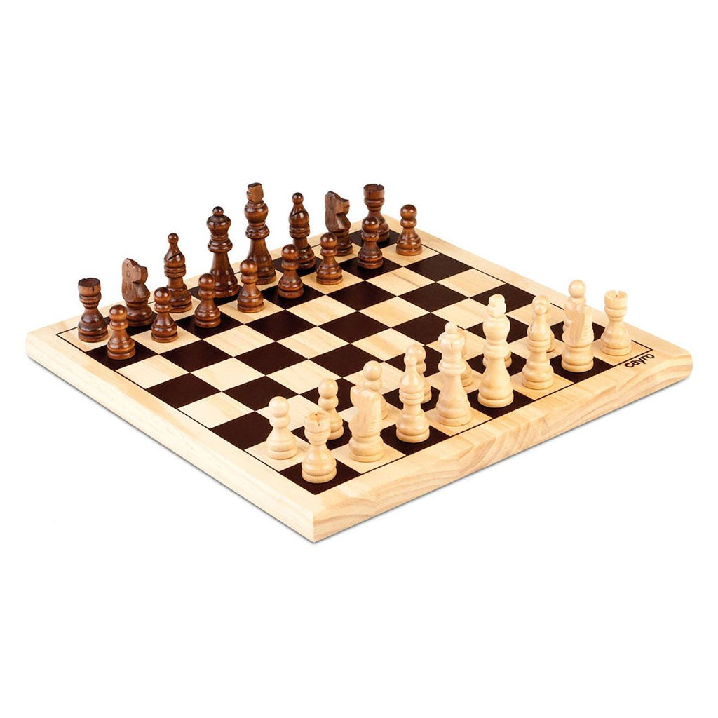 Jeu d'échecs beige