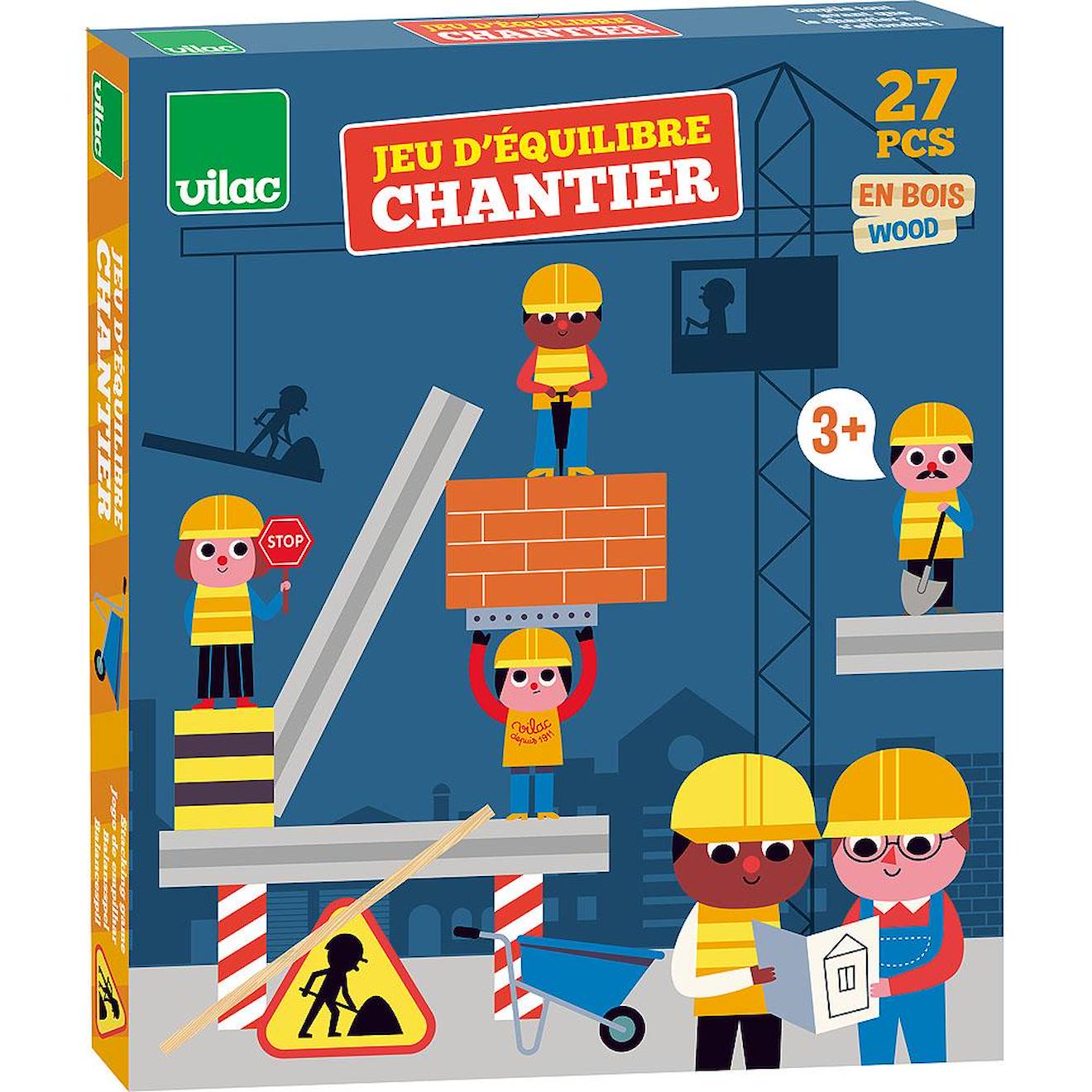 Jeu d'équilibre chantier ingela p arrhenius orange