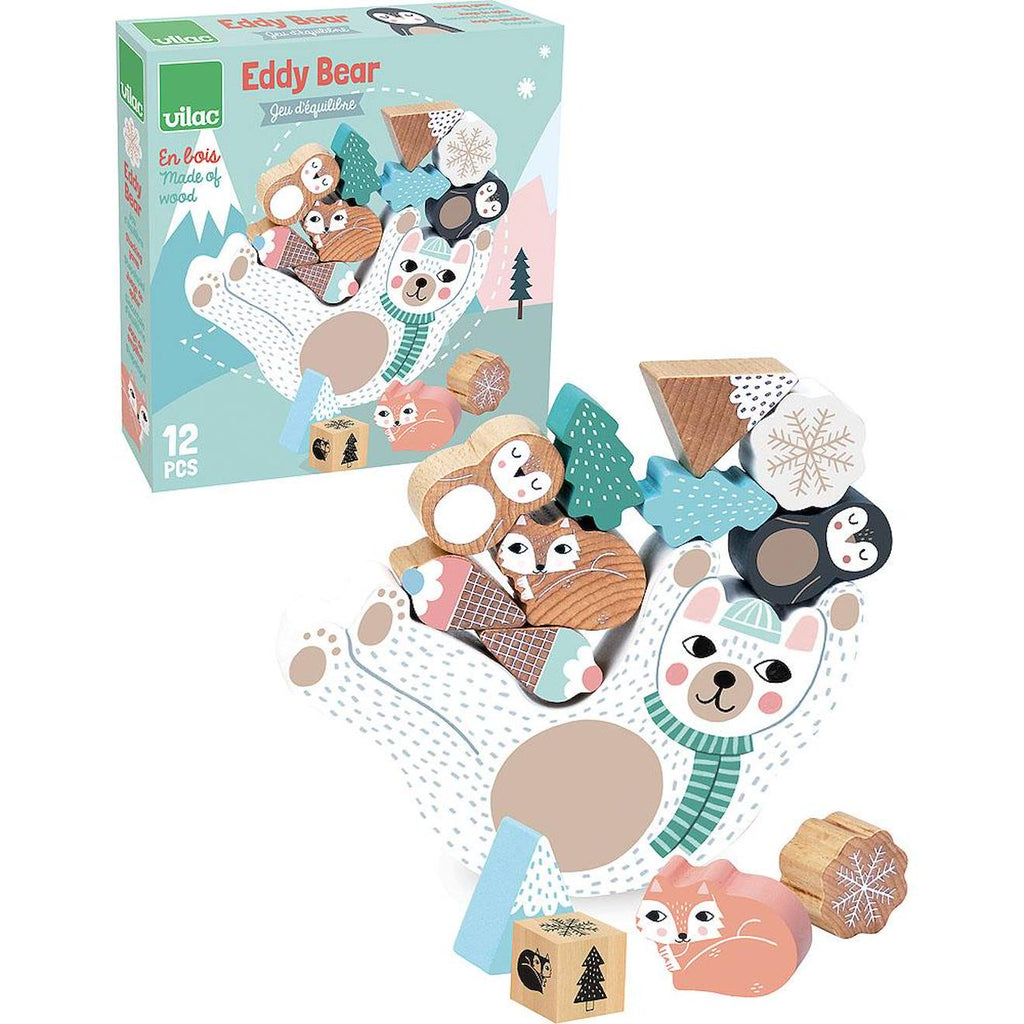 Jeu d'équilibre eddy bear m carlslund blanc