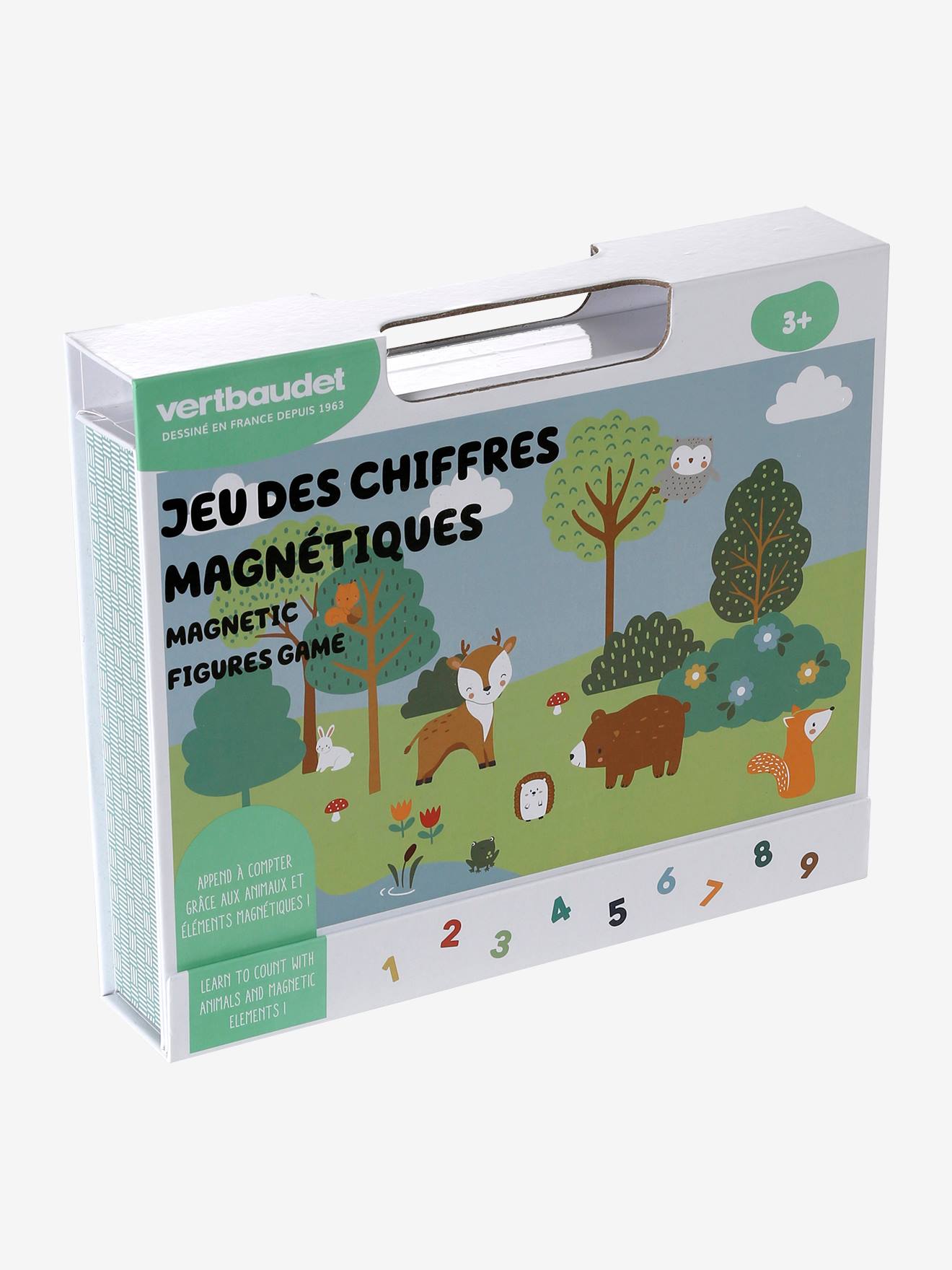 Jeu des chiffres magnétiques green forest vert