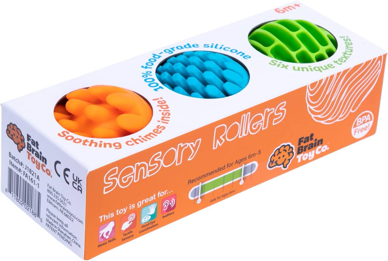 Jeu d'éveil - 3 balles sensorielles, dès 6 mois multicolore