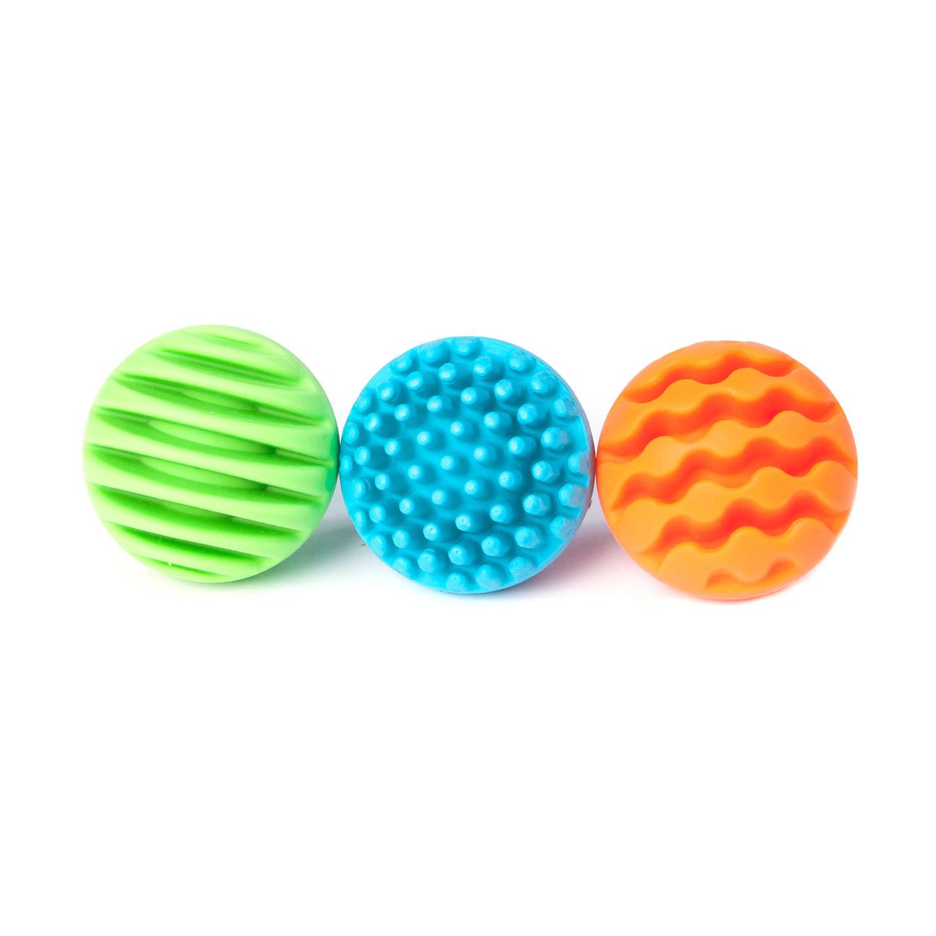 Jeu d'éveil - 3 balles sensorielles, dès 6 mois multicolore
