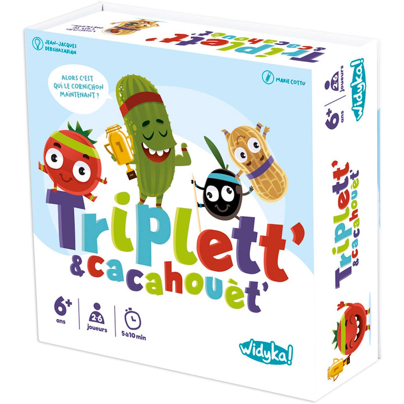 Jeu d'observation et rapidité triplett & cacahouèt multicolore
