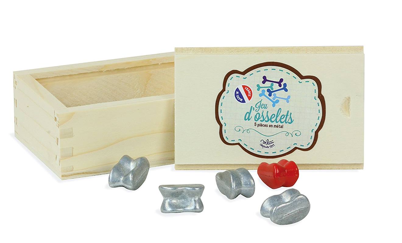 Jeu d'osselets beige