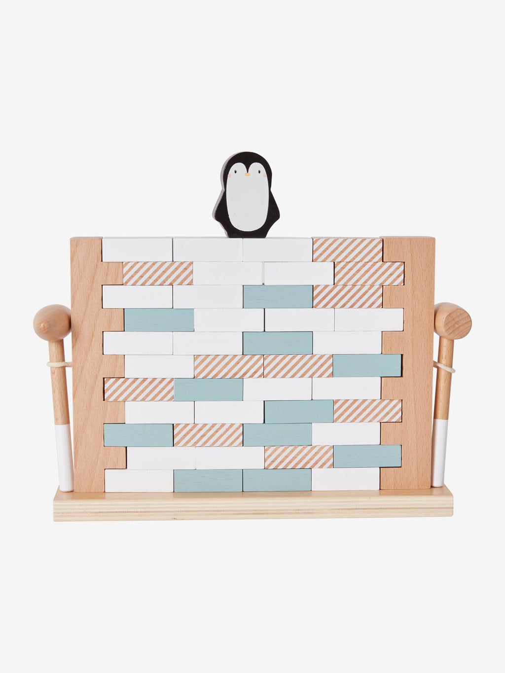 Jeu du mur en bois FSC bleu