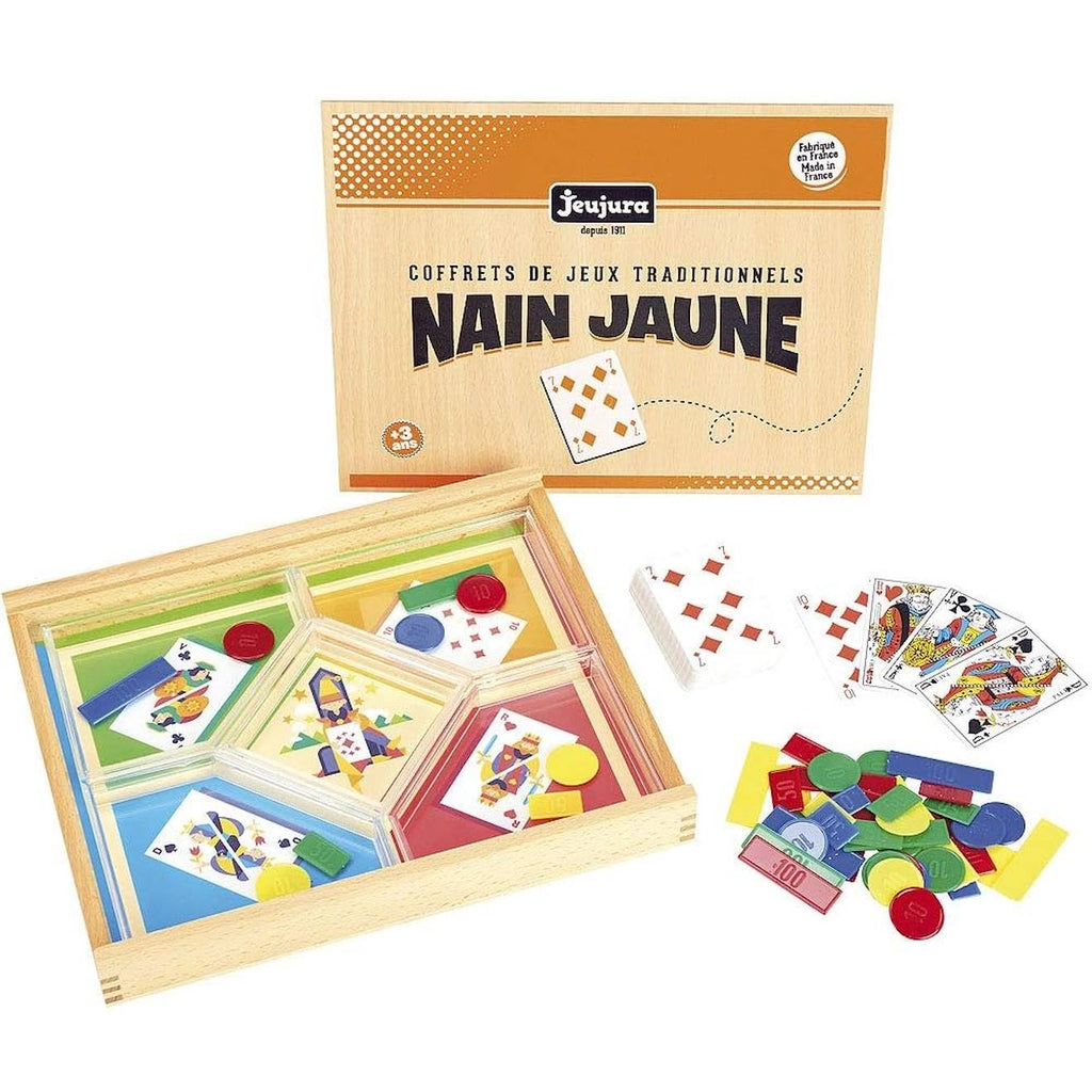 Jeu du nain jaune beige