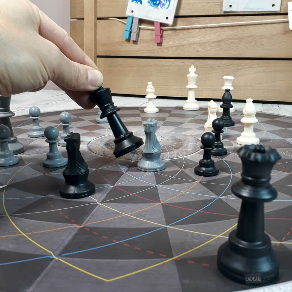 Jeu d'Échecs 3 Joueurs - Jeux de Société Originaux CadoMaestro