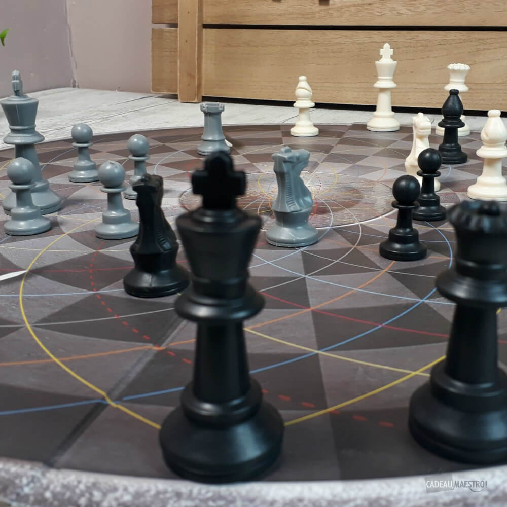 Jeu d'Échecs 3 Joueurs - Jeux de Société Originaux CadoMaestro