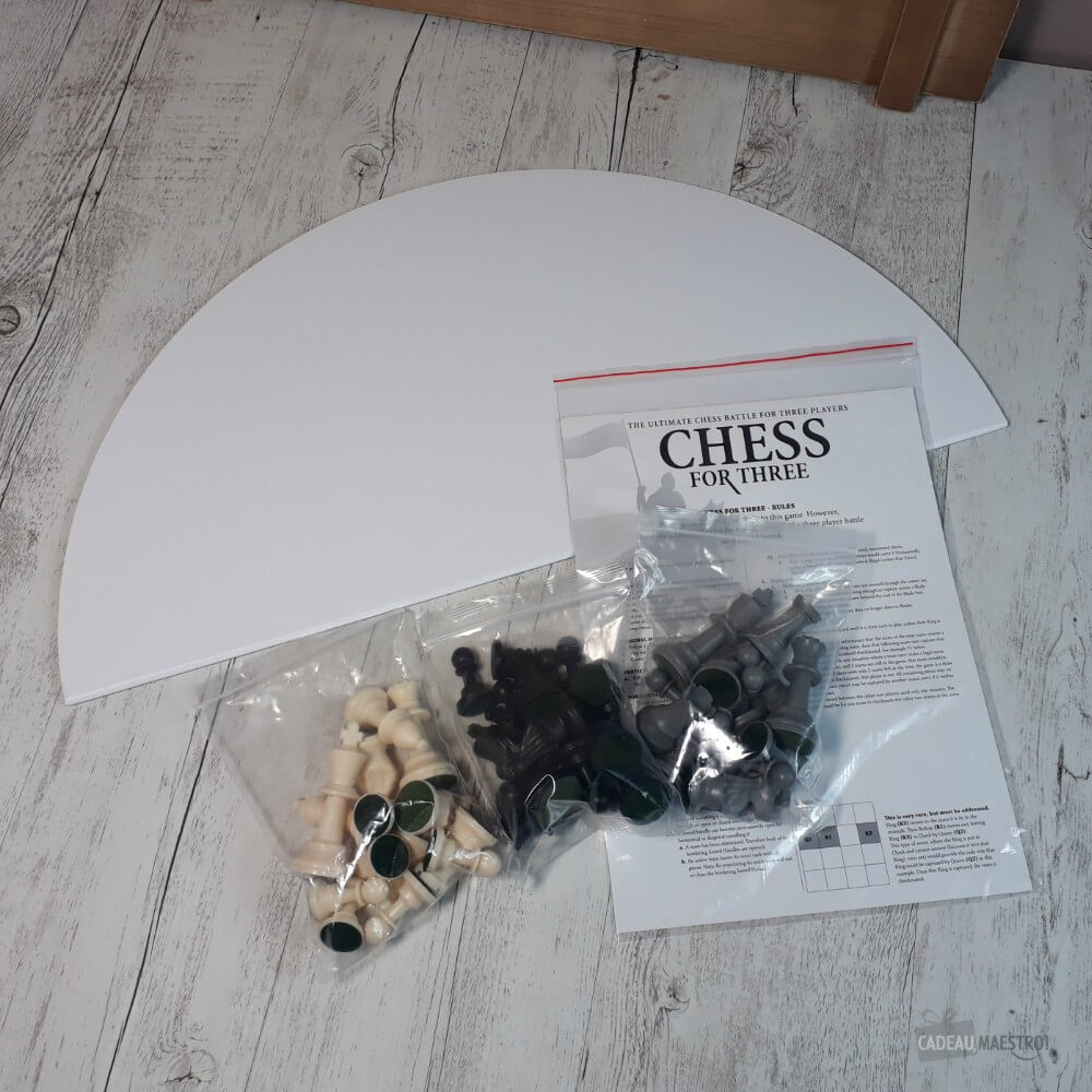 Jeu d'Échecs 3 Joueurs - Jeux de Société Originaux CadoMaestro