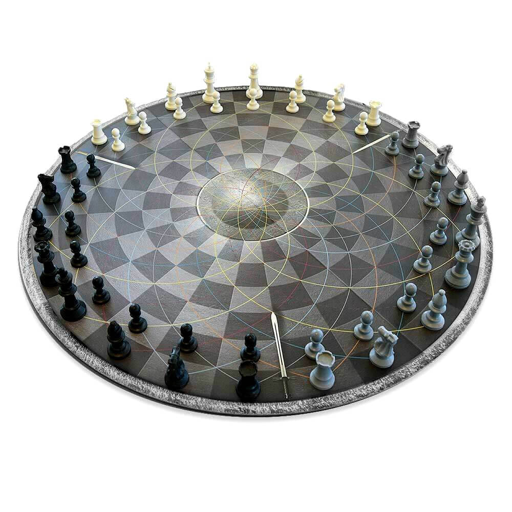Jeu d'Échecs 3 Joueurs - Jeux de Société Originaux CadoMaestro