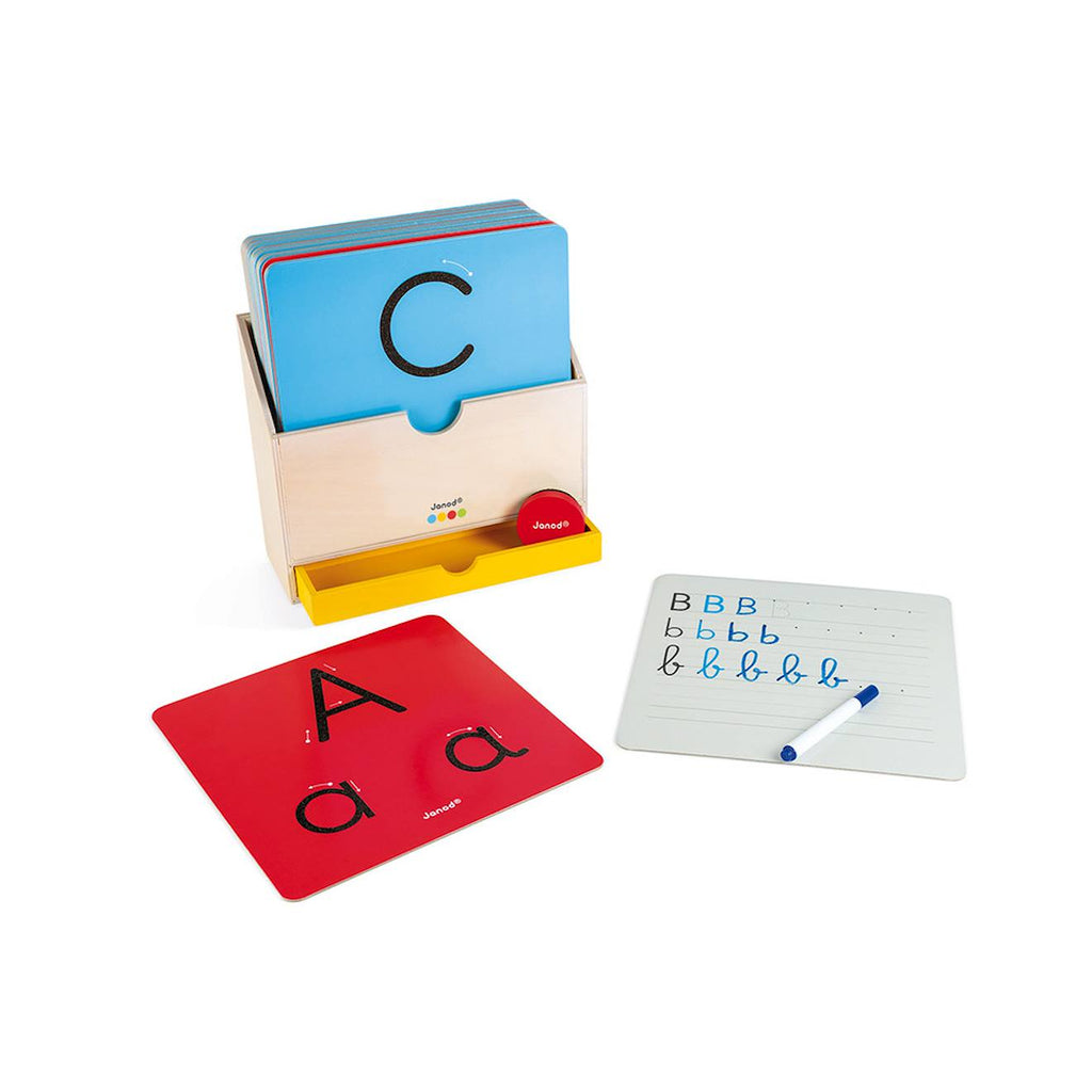 Jeu éducatif - apprendre à écrire multicolore