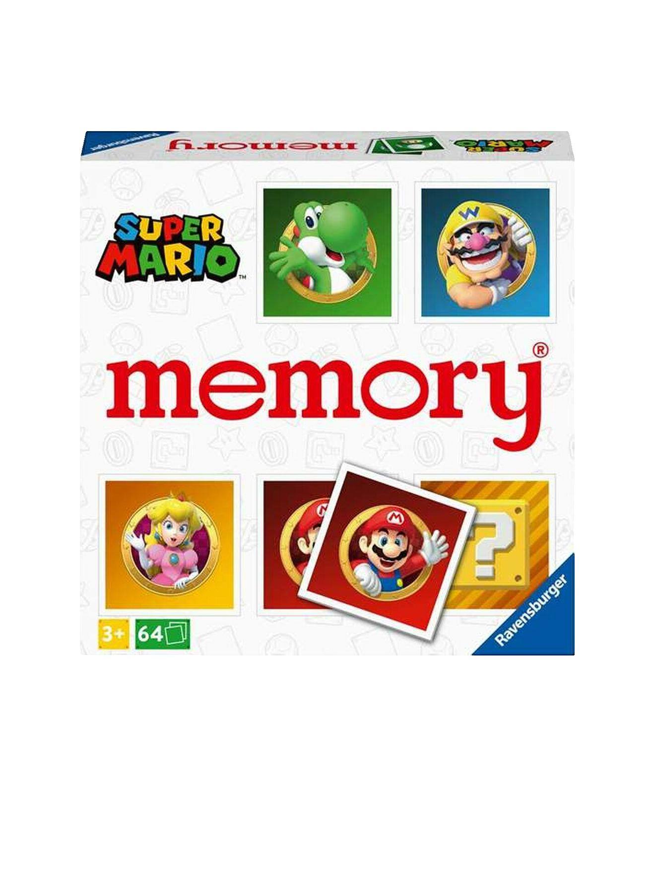 Jeu éducatif grand memory Super Mario – développement mémoire et observation – dès 3 ans multicolore
