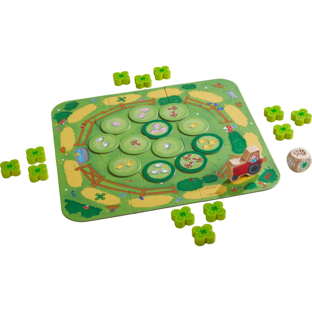Jeu éducatif premiers chiffres à la ferme jaune