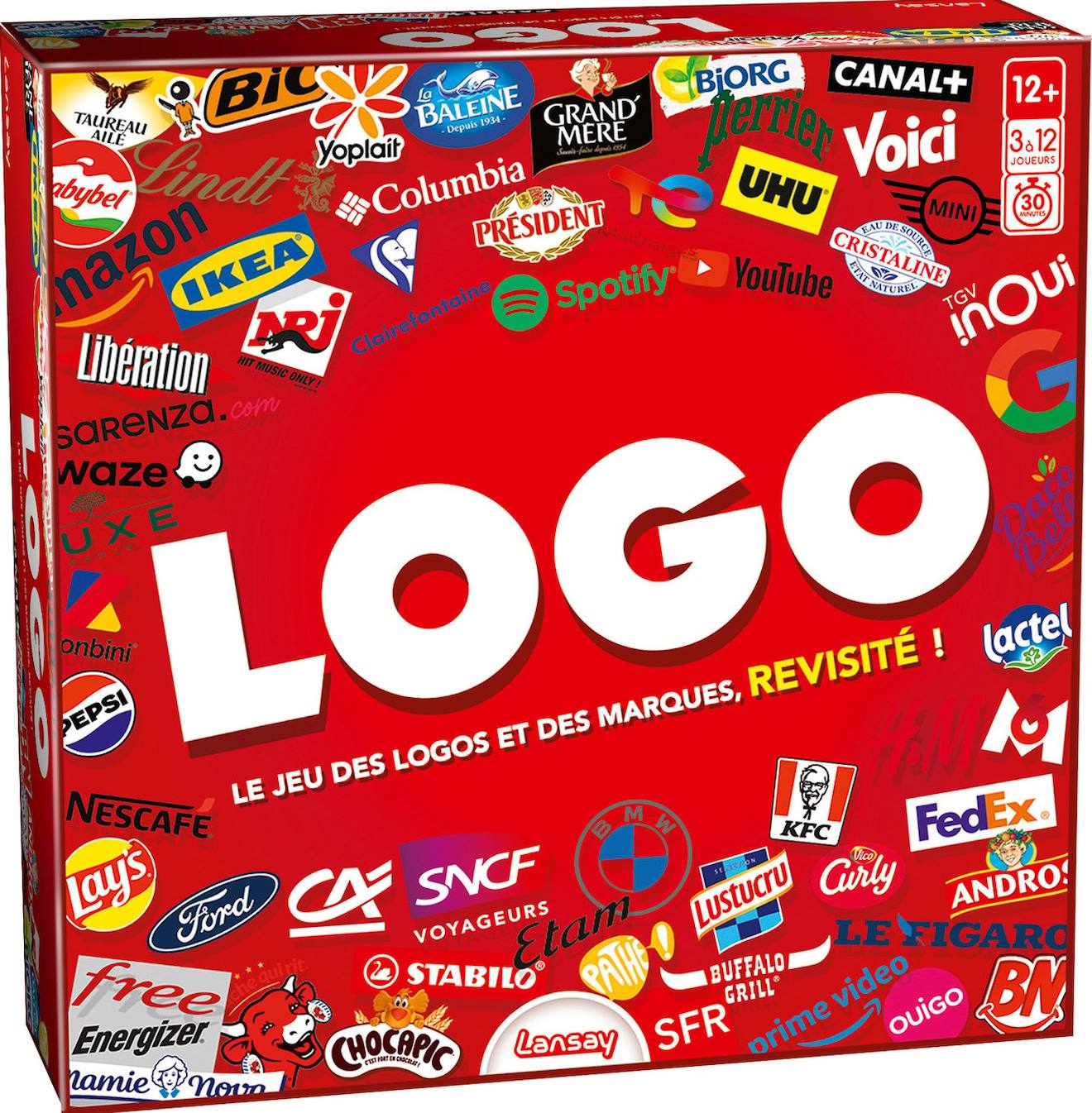 Jeu logo multicolore