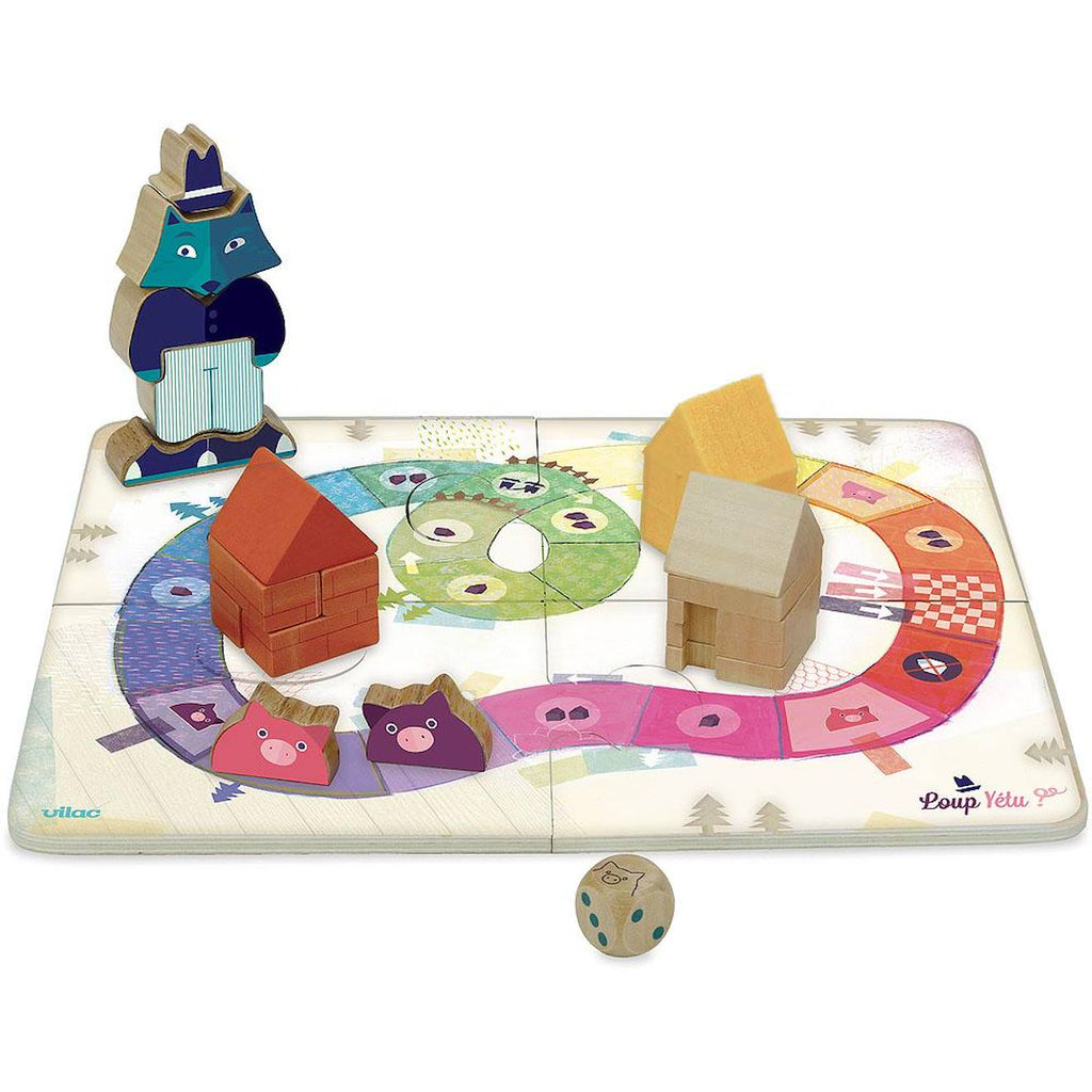 Jeu loup yétu bleu