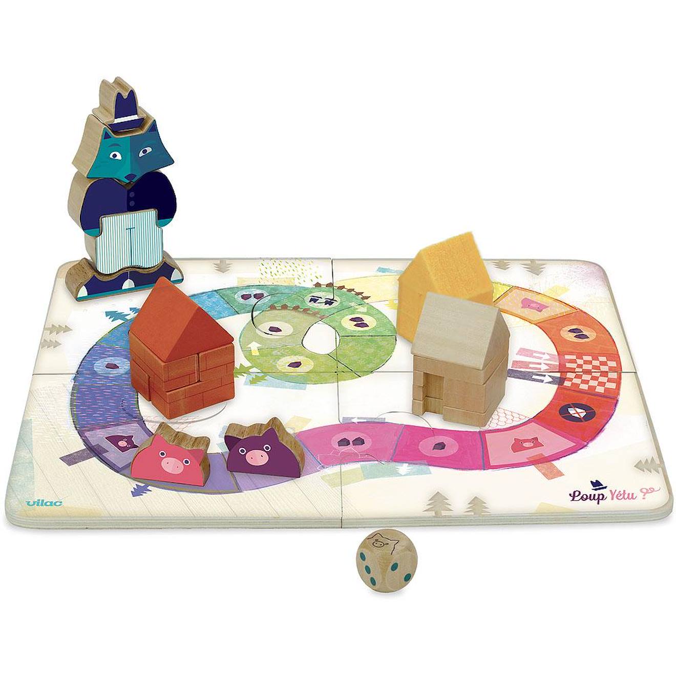 Jeu loup yétu bleu