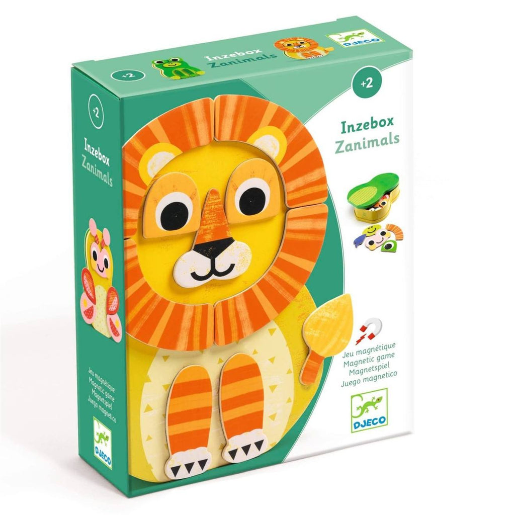 Jeu magnétique zanimals inzebox multicolore