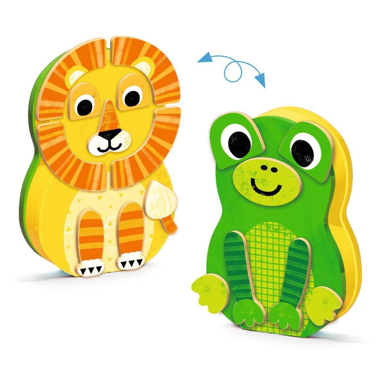 Jeu magnétique zanimals inzebox multicolore
