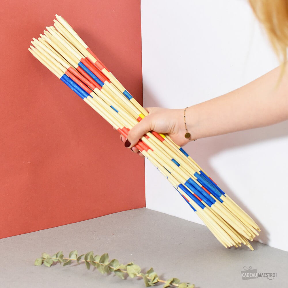 Jeu de Mikado Géant - Jeu d'Adresse CadoMaestro