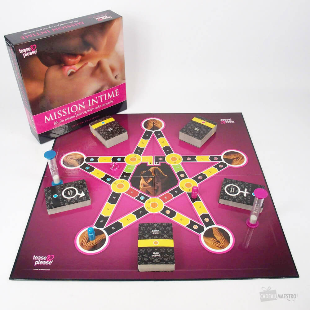 Jeu Mission Intime - Jeux de Couple CadoMaestro