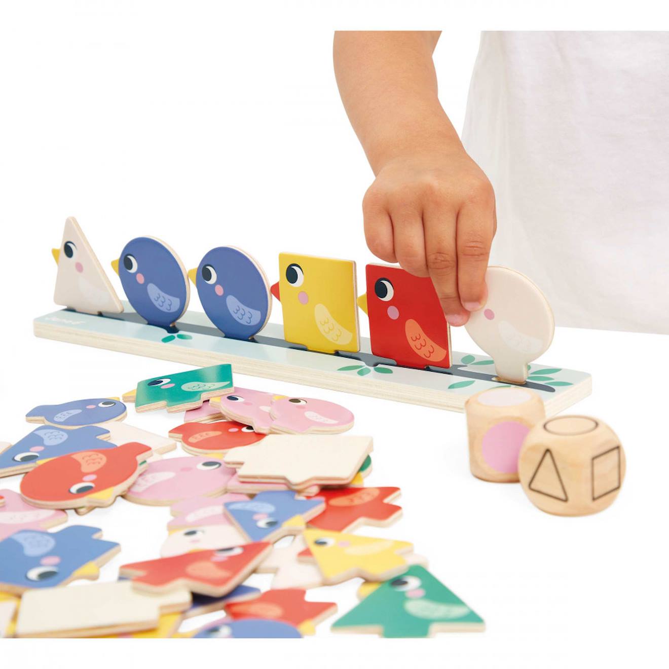Jeu pédagogique tri formes, couleurs, tailles multicolore