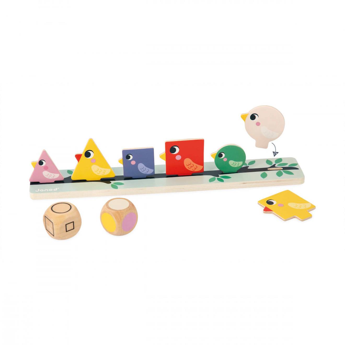 Jeu pédagogique tri formes, couleurs, tailles multicolore