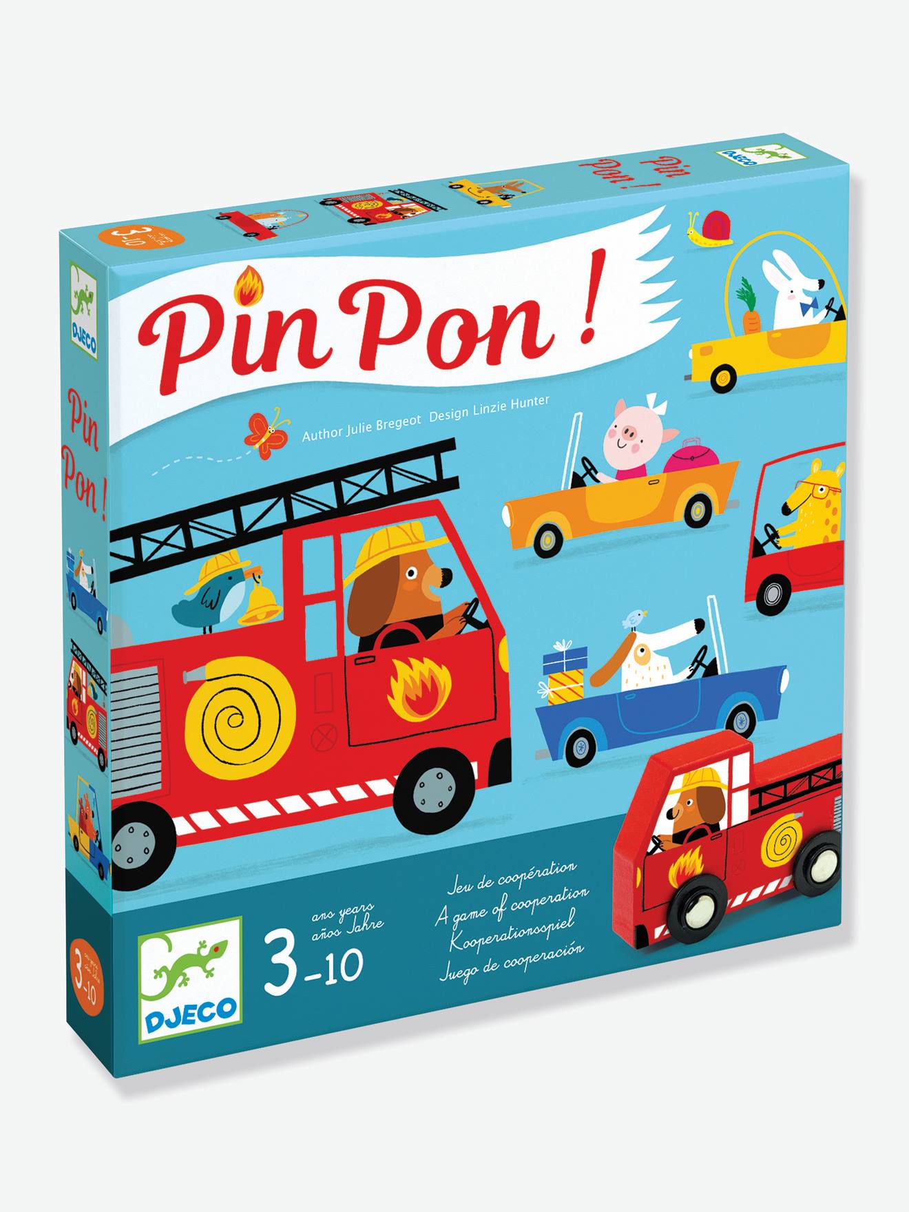 Jeu pinpon bleu