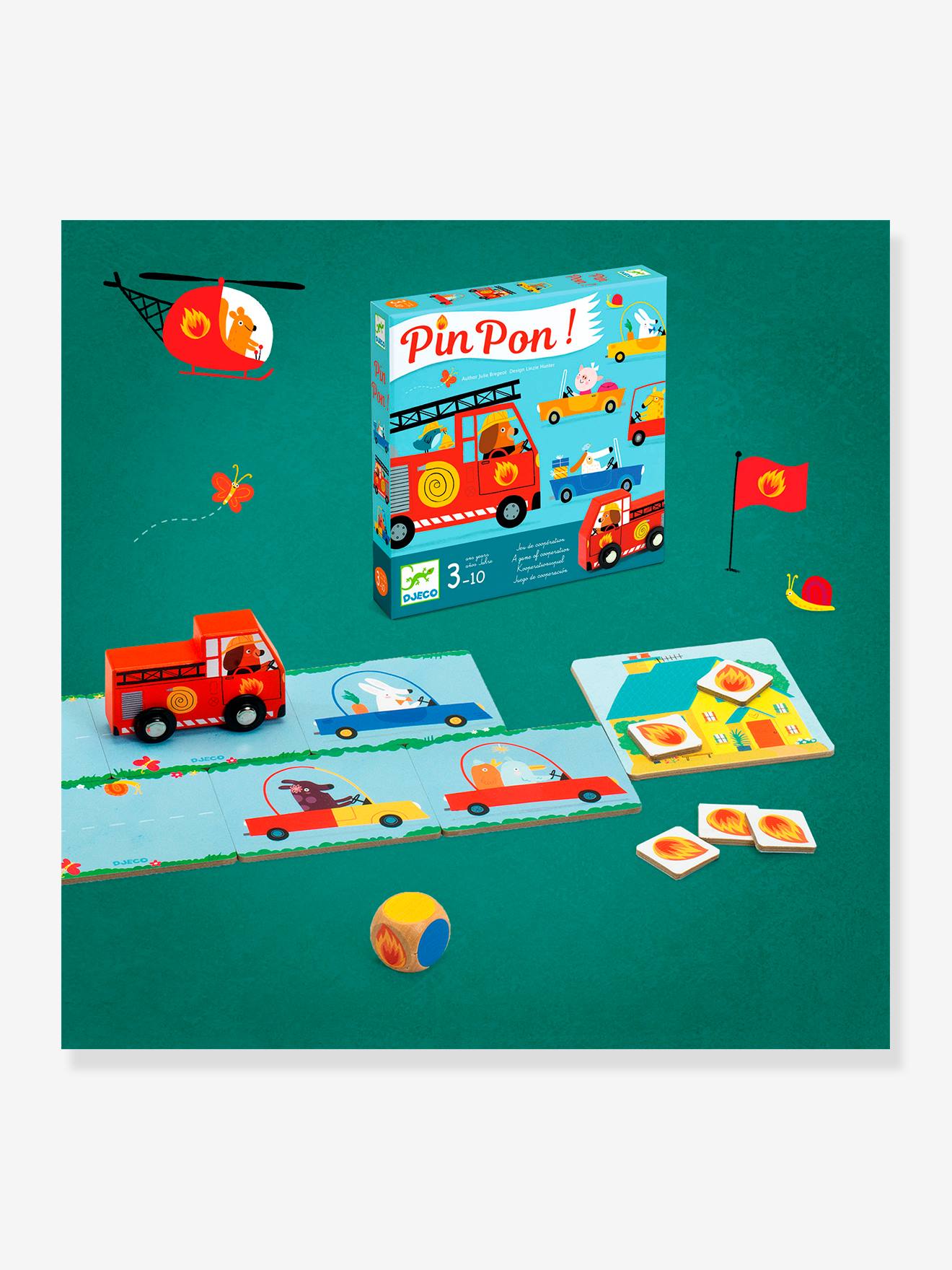 Jeu pinpon bleu