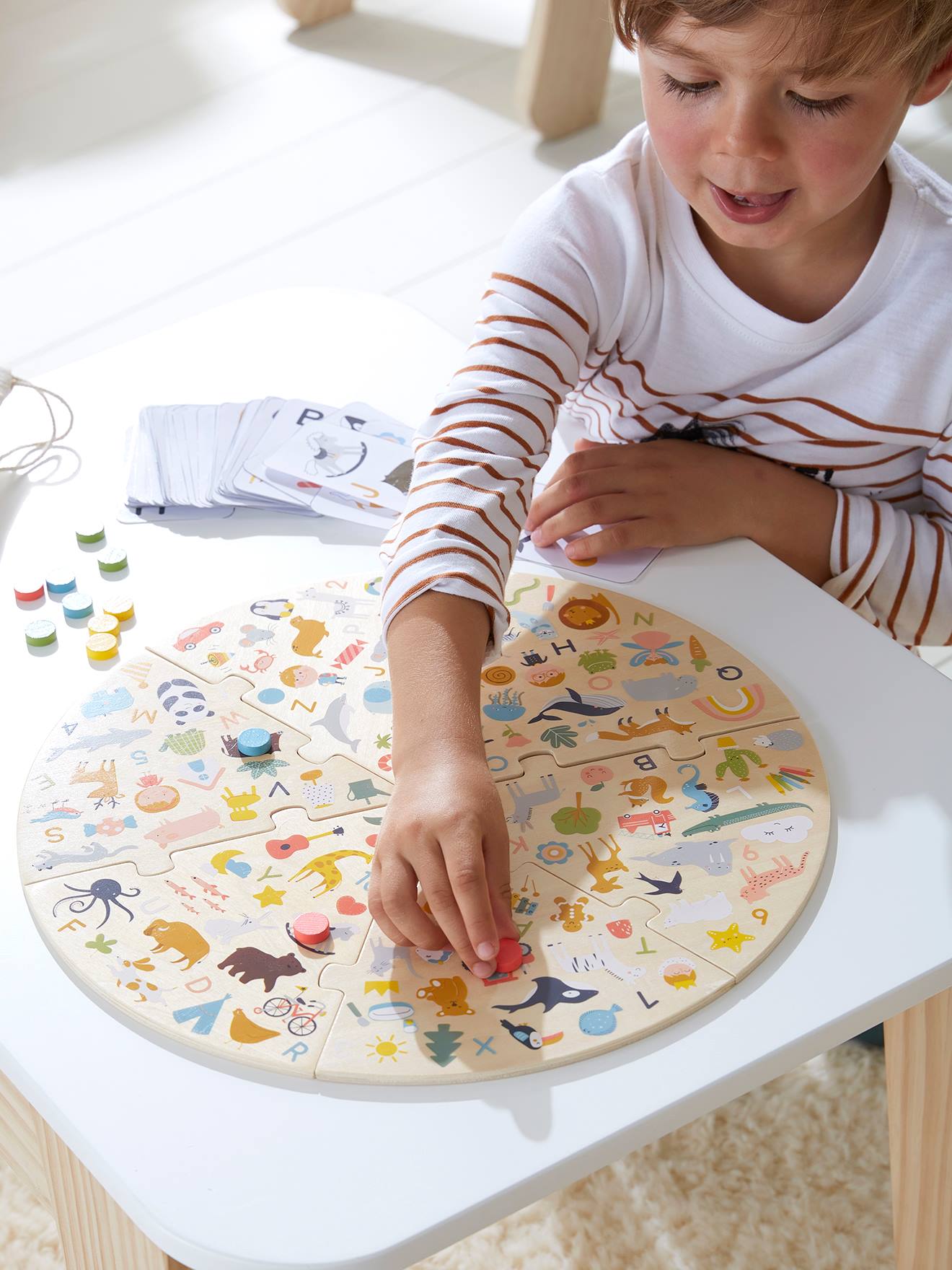 Jeu retrouve-le vite ! en bois FSC multicolore