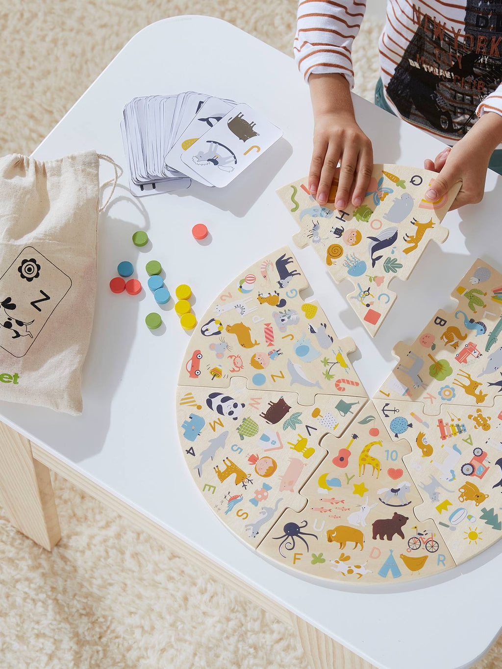 Jeu retrouve-le vite ! en bois FSC multicolore