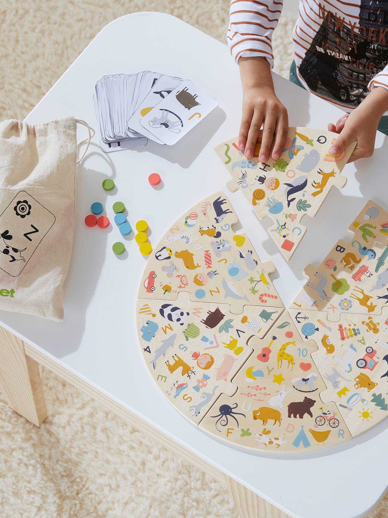 Jeu retrouve-le vite ! en bois FSC multicolore