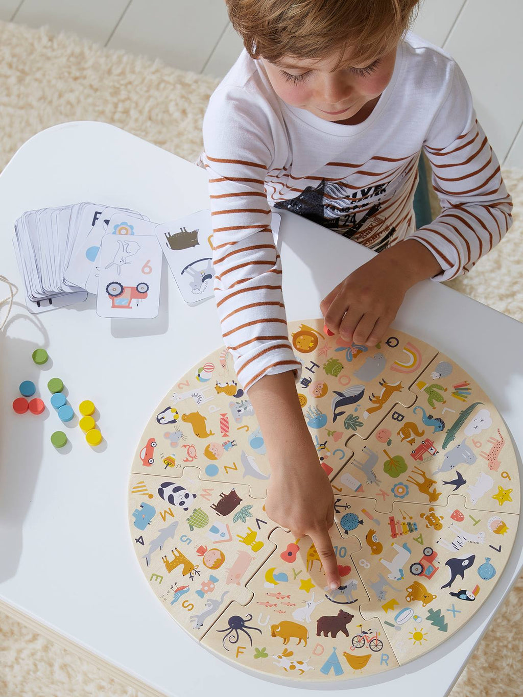 Jeu retrouve-le vite ! en bois FSC multicolore