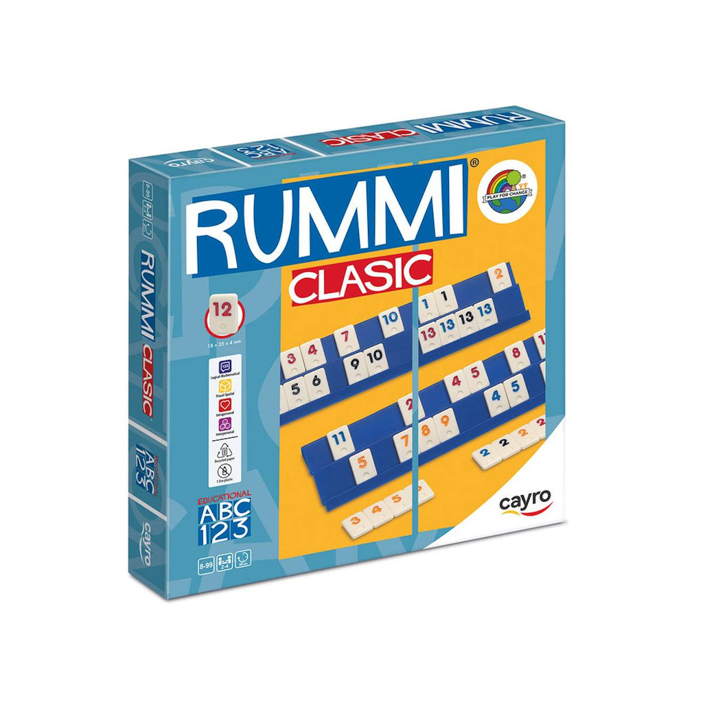 Jeu rummi bleu