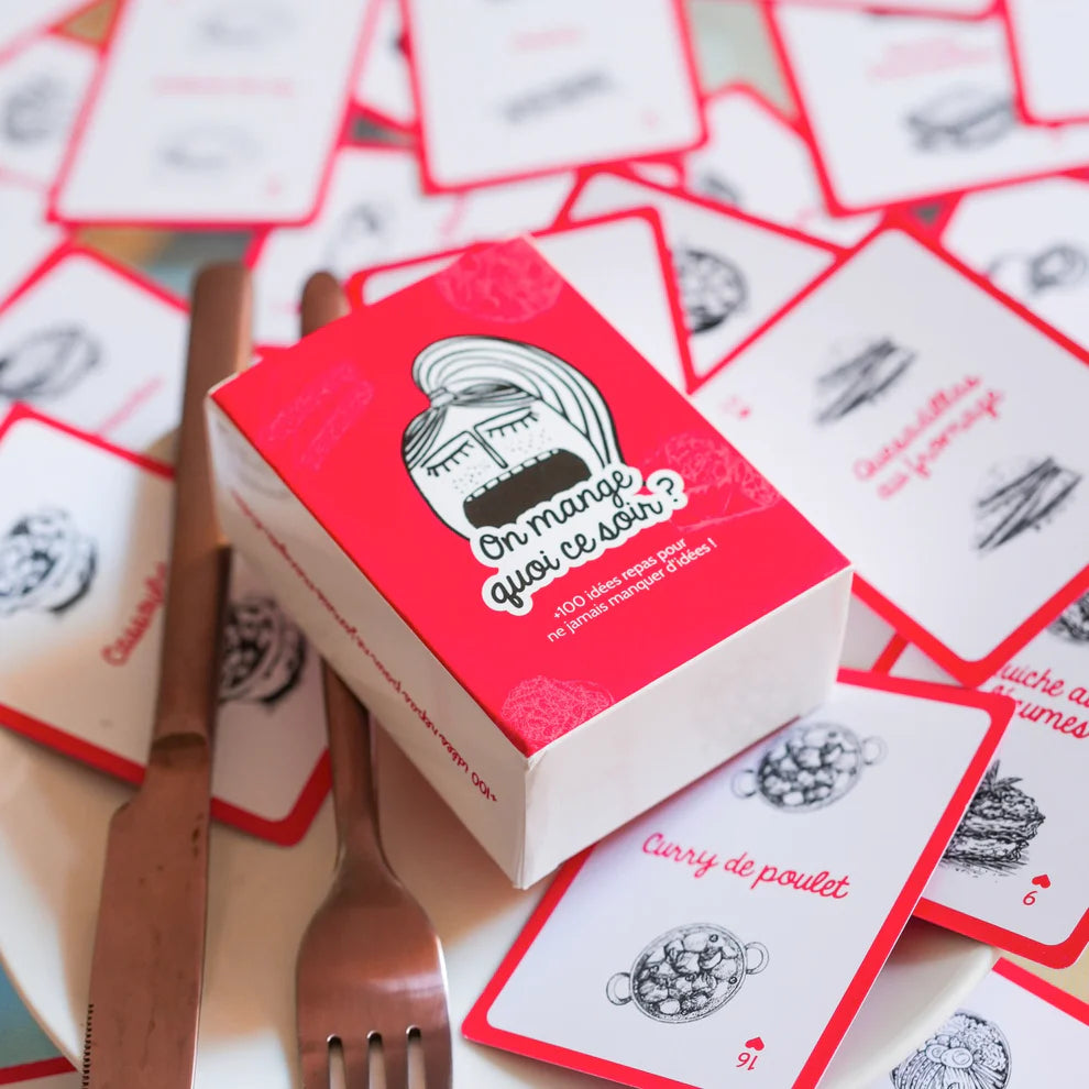 Jeu de 100 cartes On mange quoi ce soir ?
