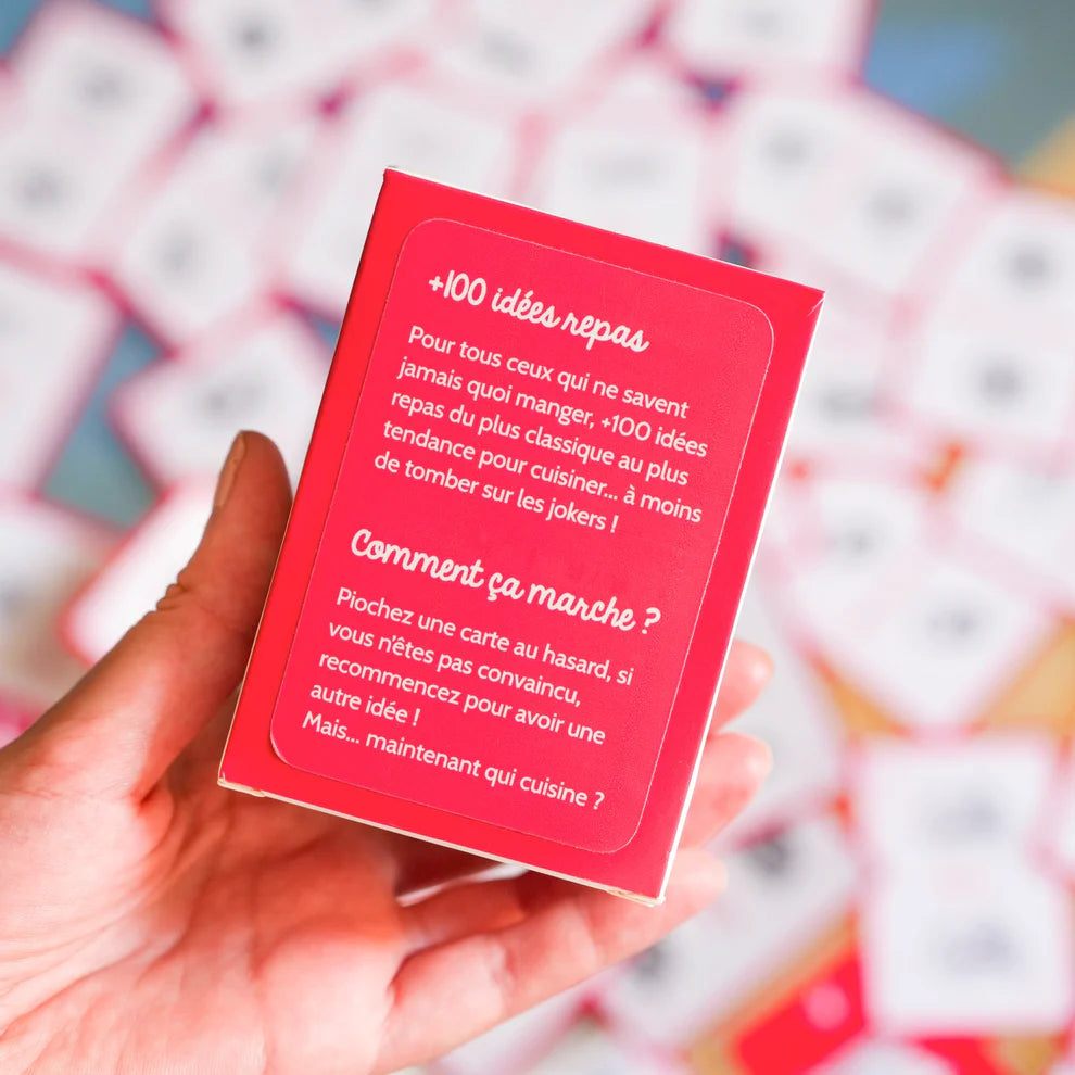 Jeu de 100 cartes On mange quoi ce soir ?