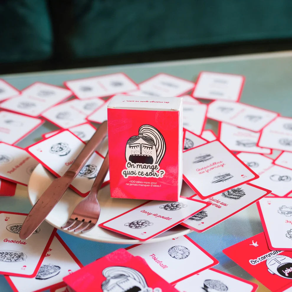 Jeu de 100 cartes On mange quoi ce soir ?