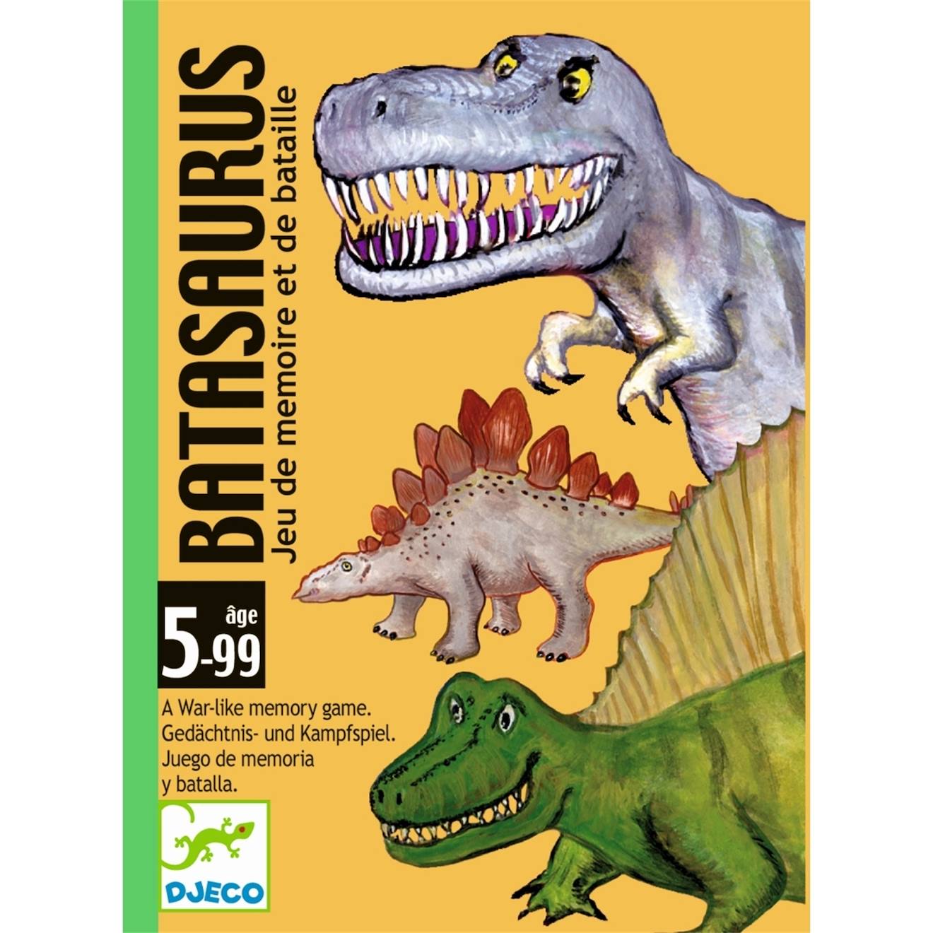 Jeux de cartes batasaurus multicolore