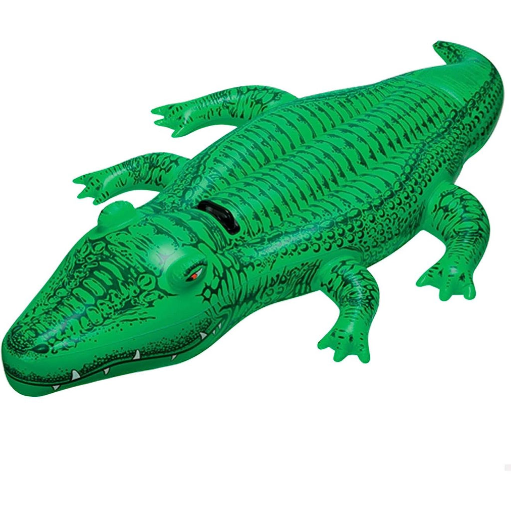 Jeux d'eau et de piscine - jouet gonflable le crocodile vert