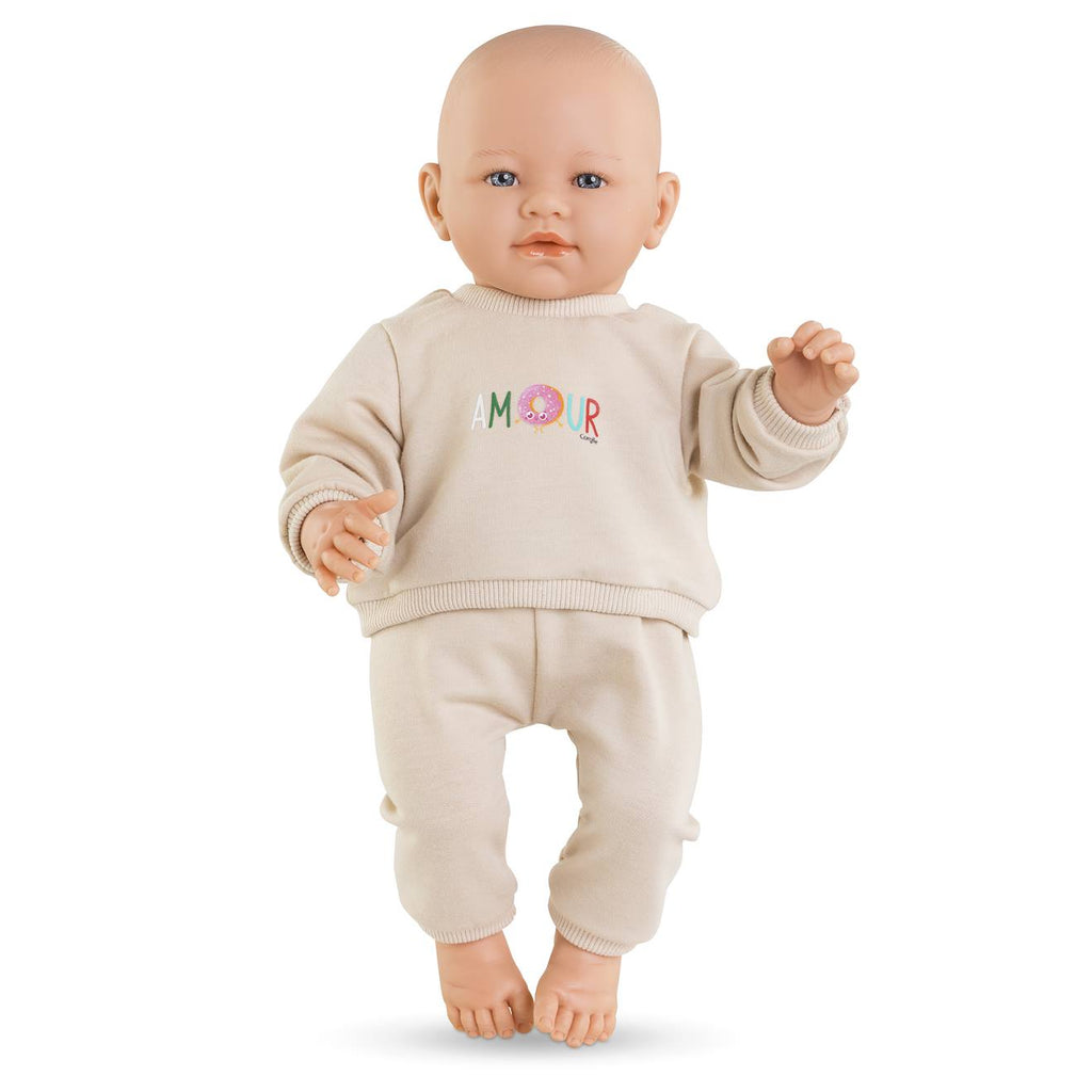 Jogging beige pour poupon 42 cm multicolore