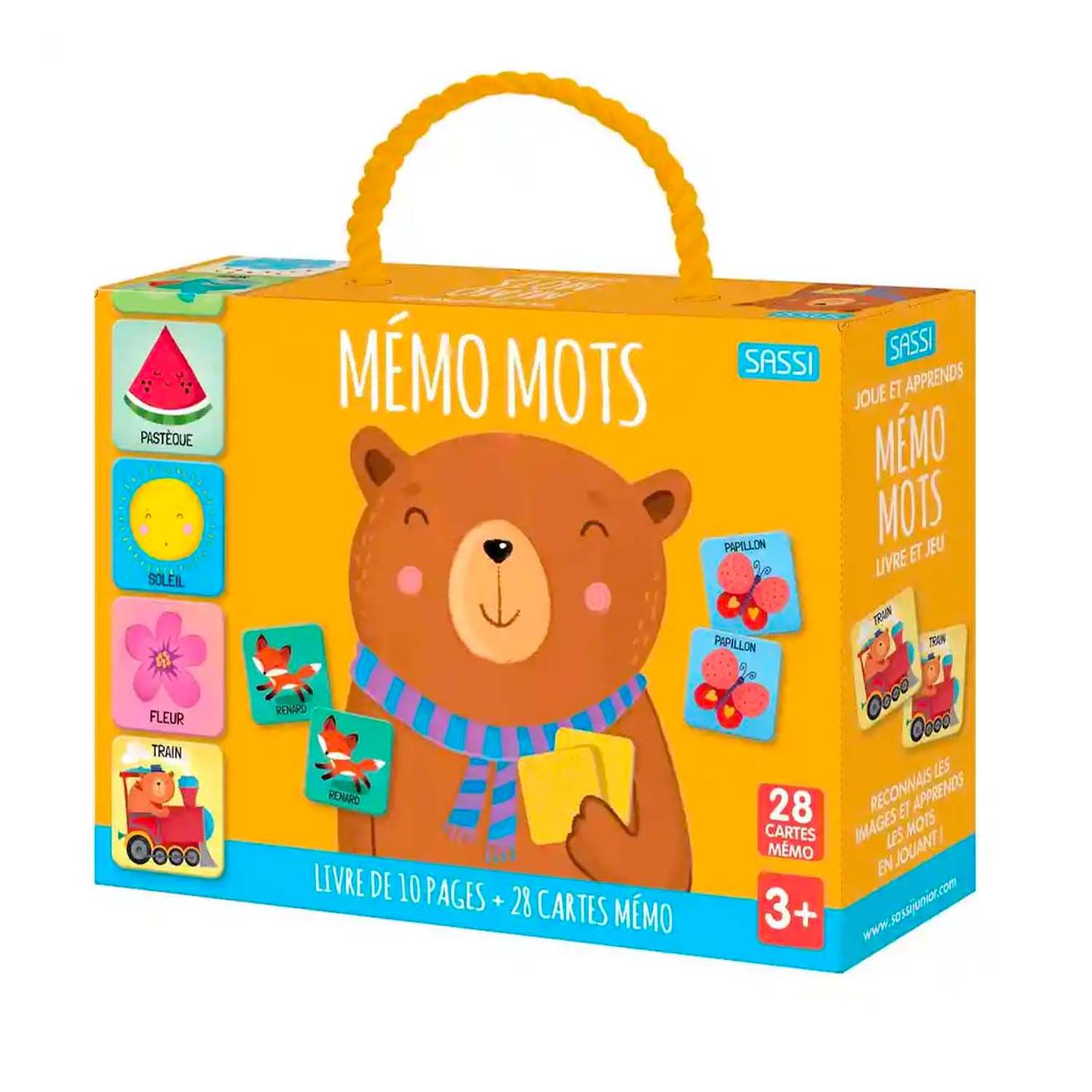 Joue et apprends méMo mots multicolore
