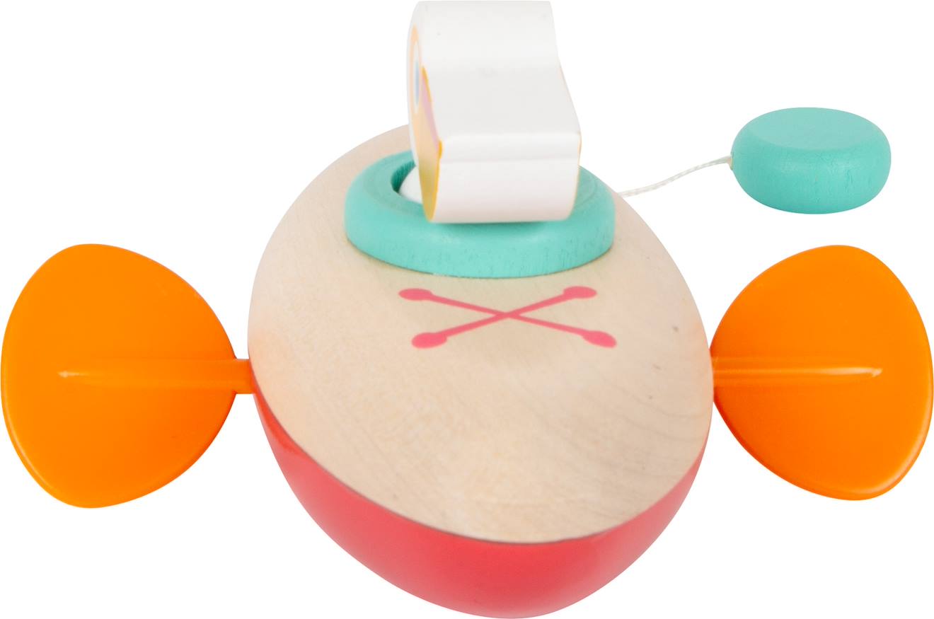 Jouet aquatique canoë pélican beige
