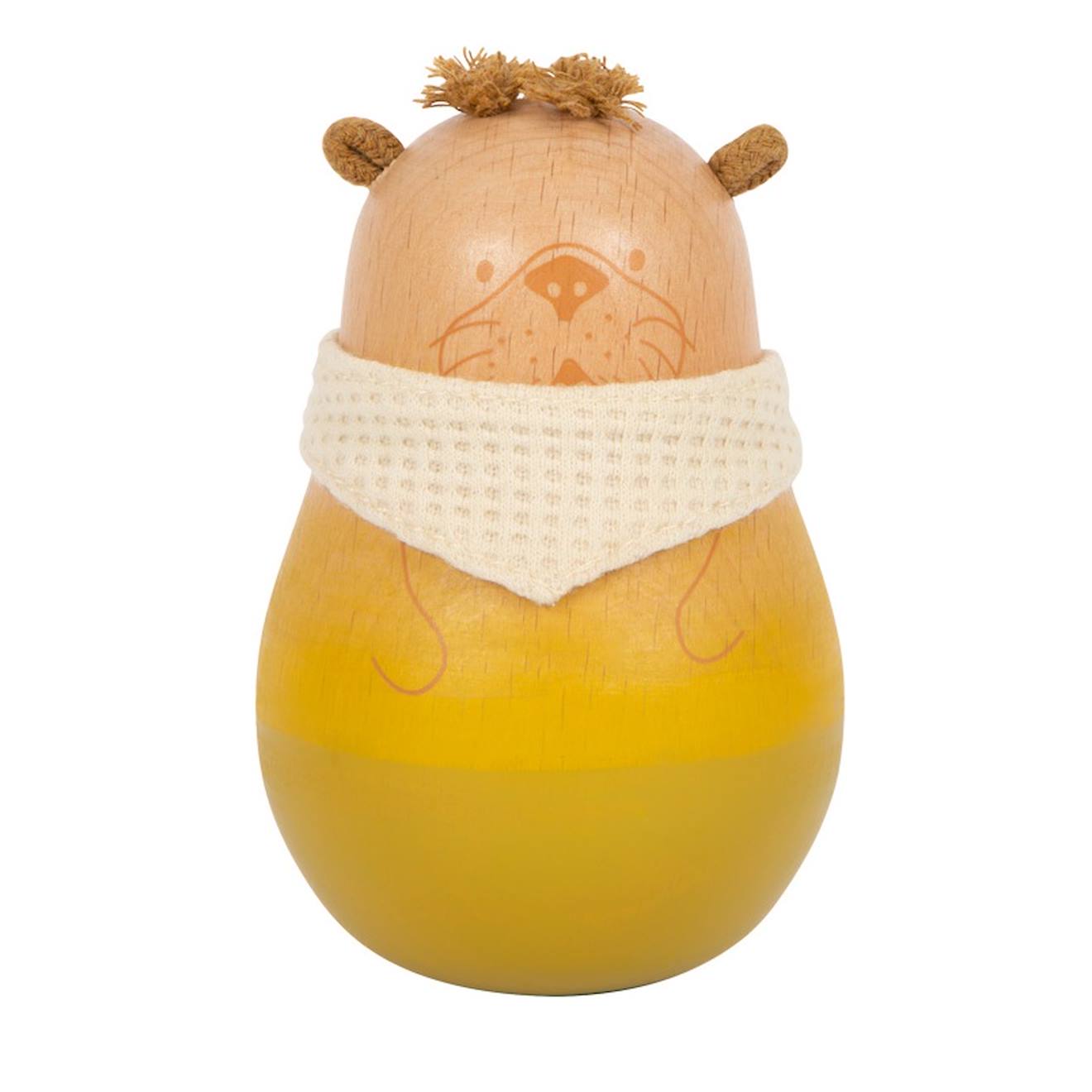Jouet culbuto pour bébé seaside jaune