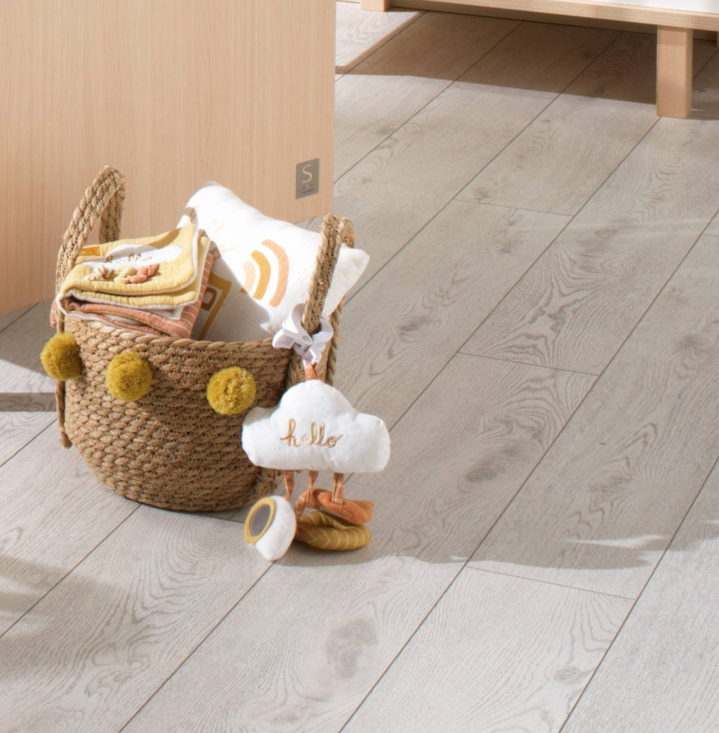 Jouet d'activités en velours - sunlight blanc