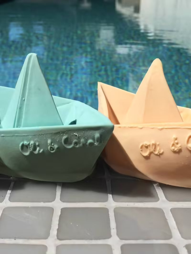 Jouet de bain Bateau Origami - Oli & Carol