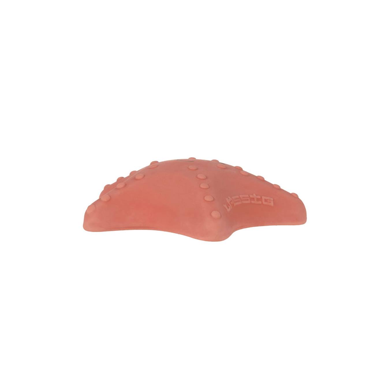 Jouet de bain en caoutchouc naturel etoile de mer rouge